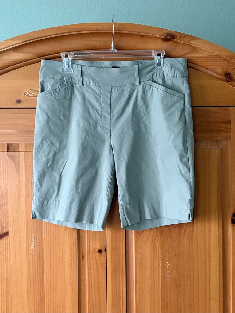 Lot/3 Hilary Radley Pull-On Bermuda Shorts - Picture 5 of 13
